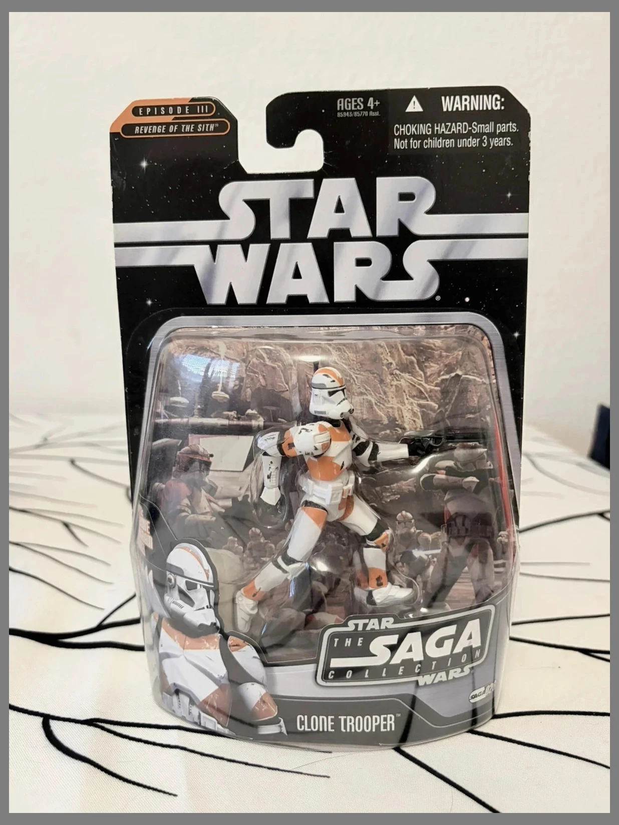Hasbro The Saga Collection 2006 Figurine Star Wars Clone Trooper 212th MOC